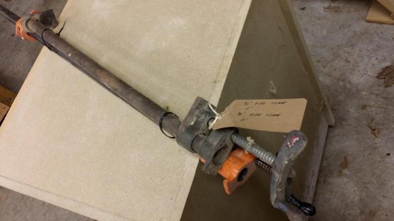 lot 45 image: Pipe Clamps