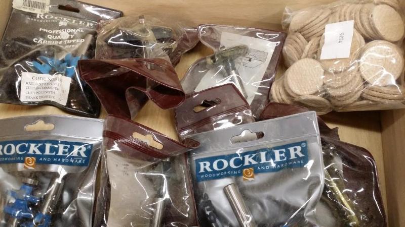 lot 62 image: Rockler Router Bits