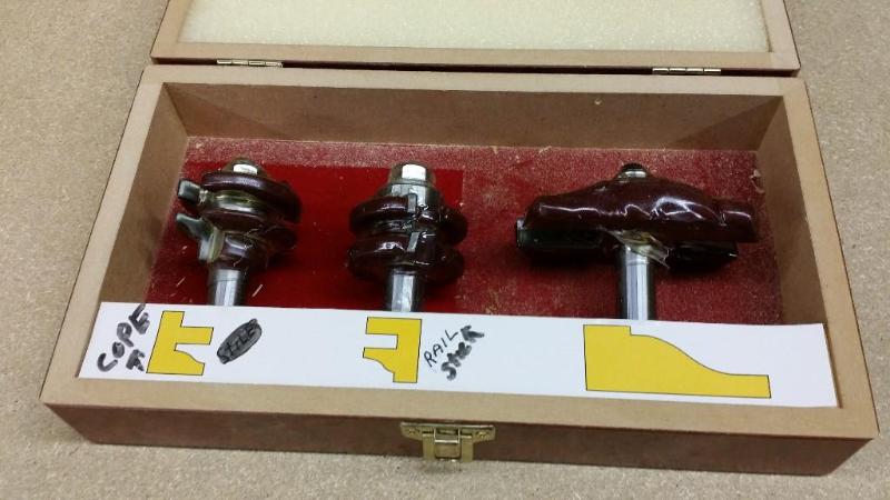 lot 63 image: Router Bits