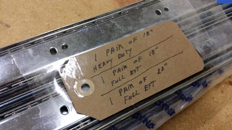 lot 71 image: Drawer Slides