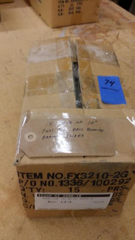 lot 74 image: Drawer Slides