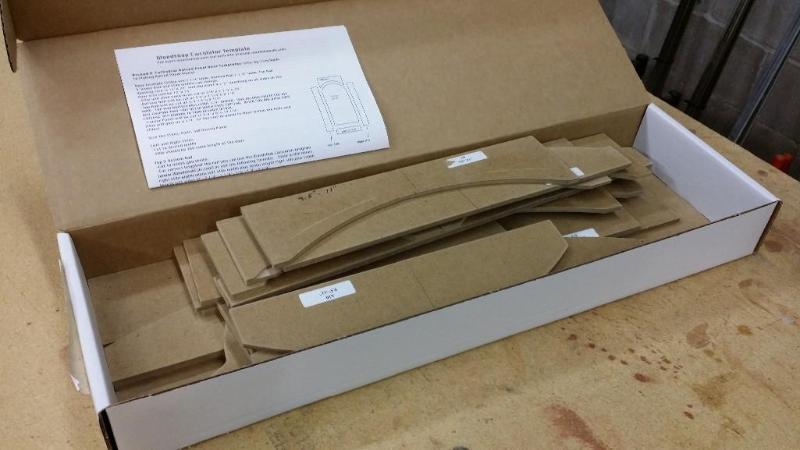 lot 79 image: Cathedral Door templates