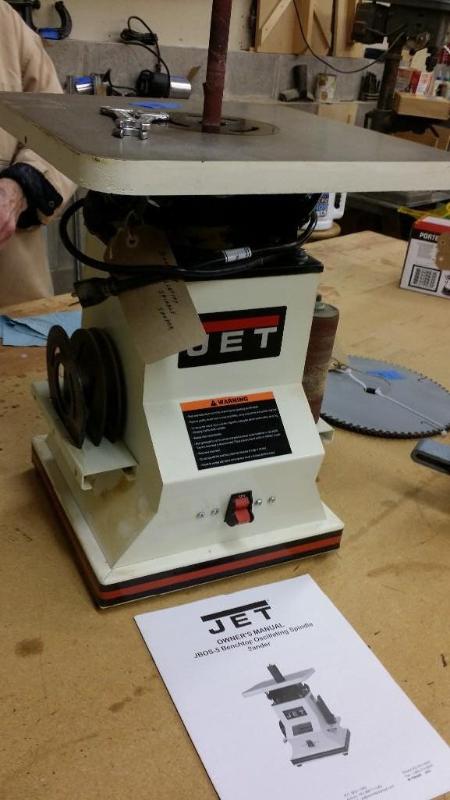 lot 90 image: Jet Spindler Sander