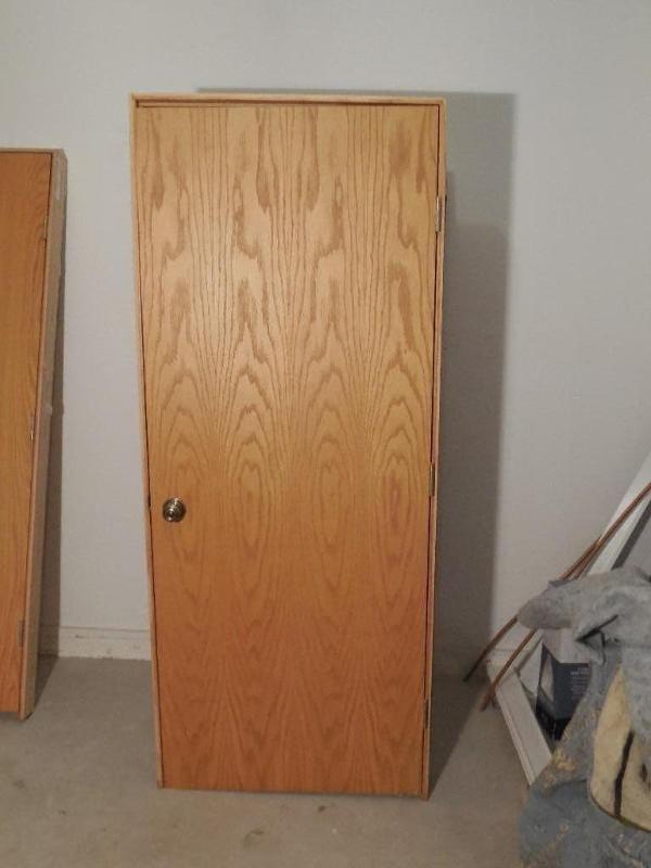 Complete Door assembly, color - hon...
