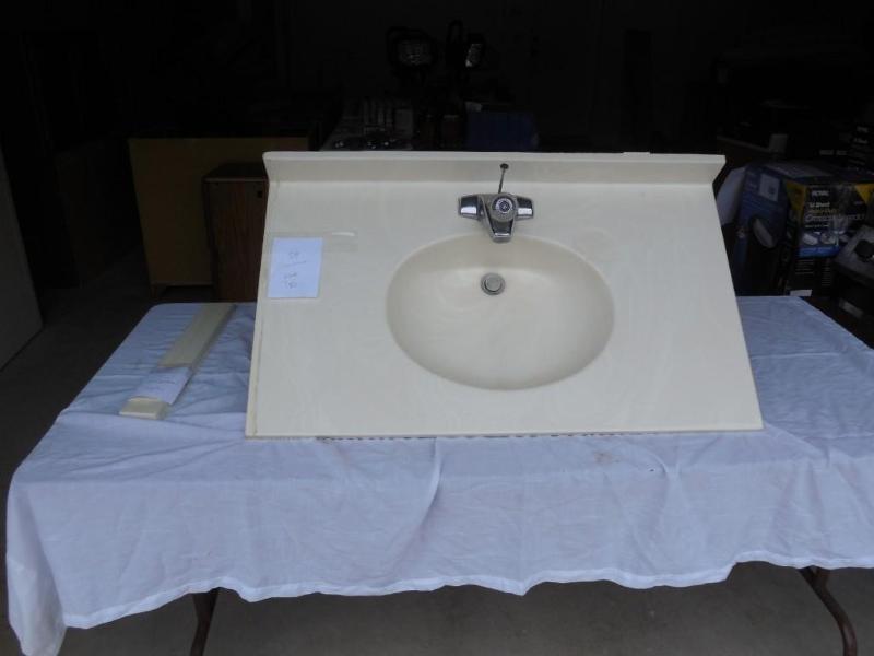 Bathroom Vanity sink with faucet an...