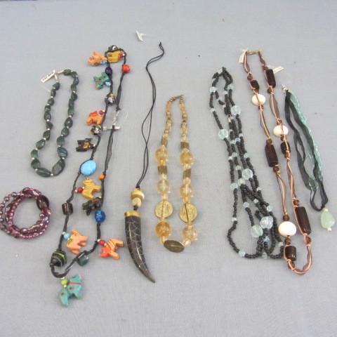 New Costume Jewelry, Wooden African...