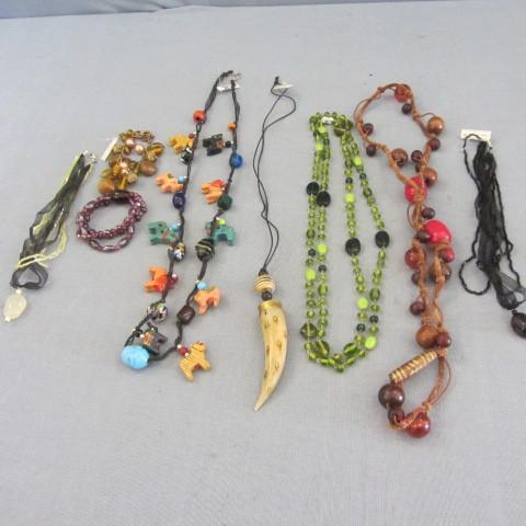 New Costume Jewelry Wooden beads &...