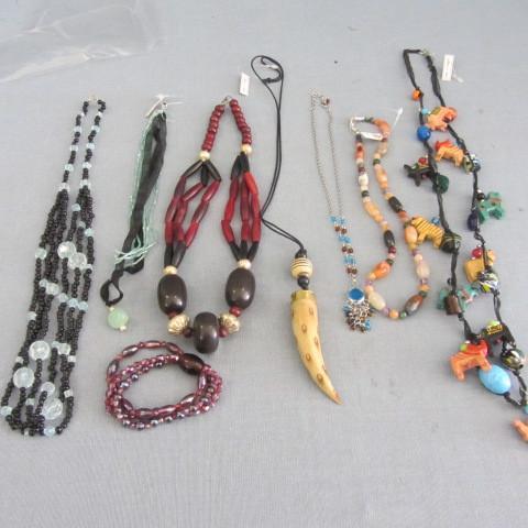 New Costume Jewelry Wooden animal ...