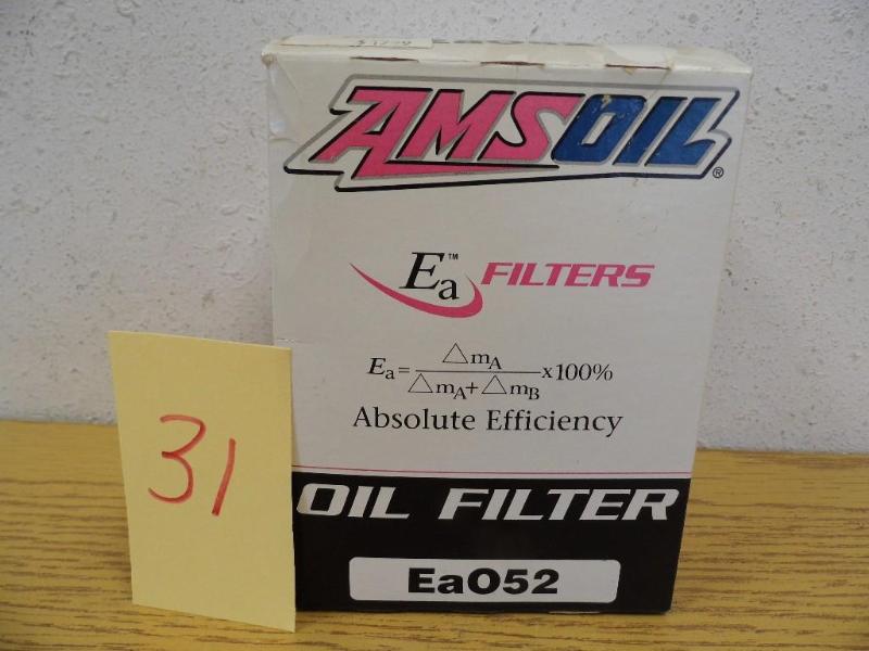 lot 31 image: AMS Oil Oil Filter - Ea052 - Chevy ...