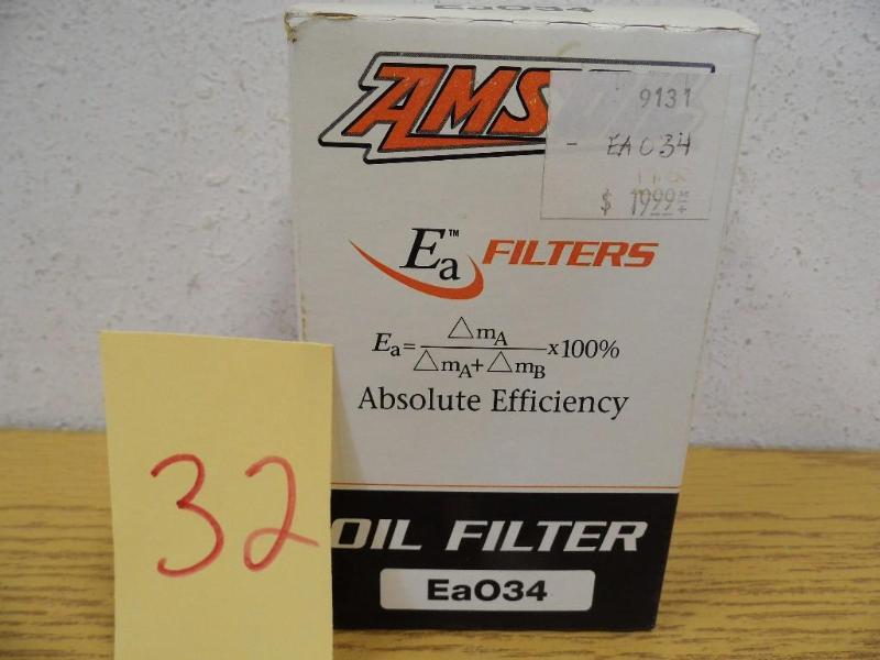 lot 32 image: AMS Oil - Oil Filter - Ea088 - Ford...