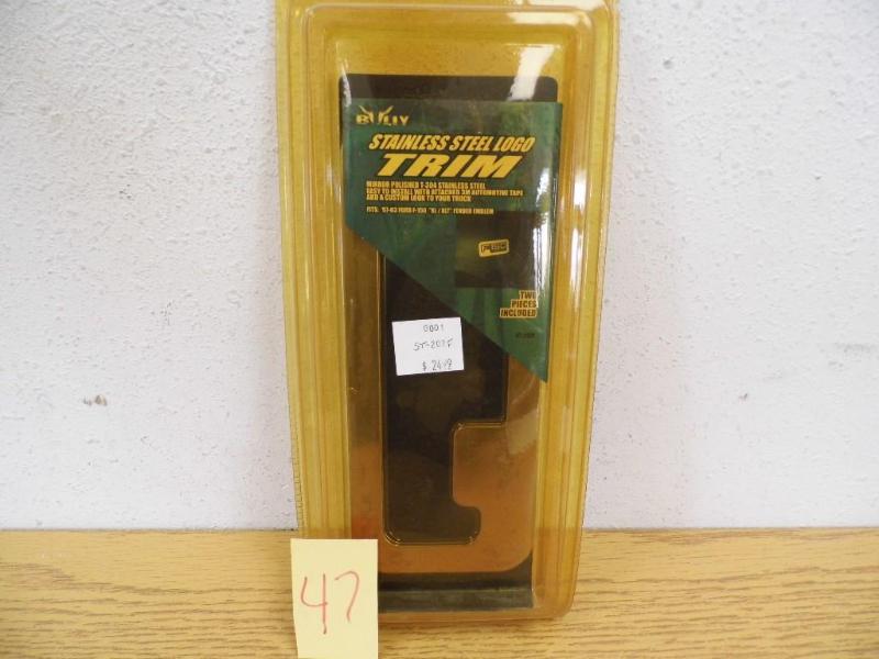 lot 47 image: Bully Stainless Steel Vehicle Trim ...