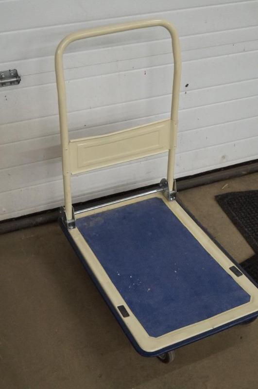 Lot of 4 rugs and cart...