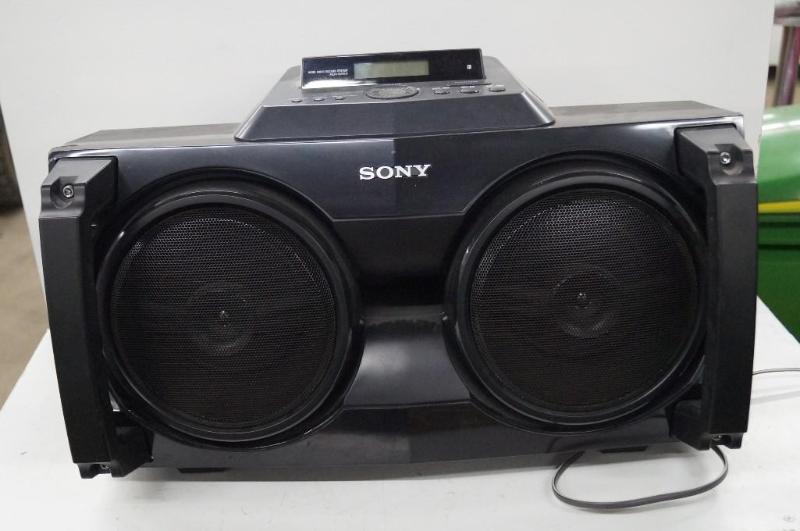 Sony radio with home audio docking ...