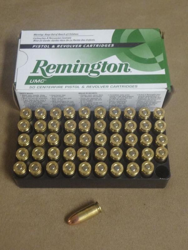 lot 11 image: (50) Rounds Remington 9mm Luger 115...