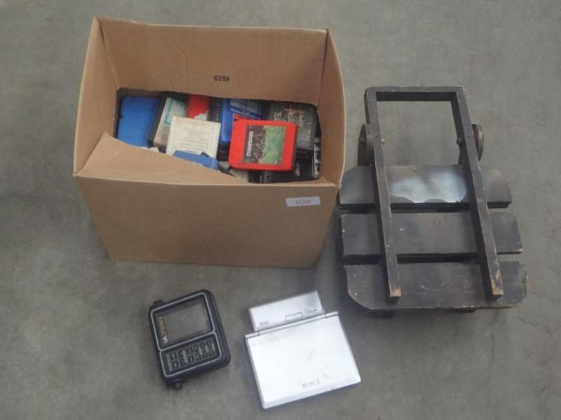 lot 100 image: Box Of Misc 8-Track Tapes & Etc...