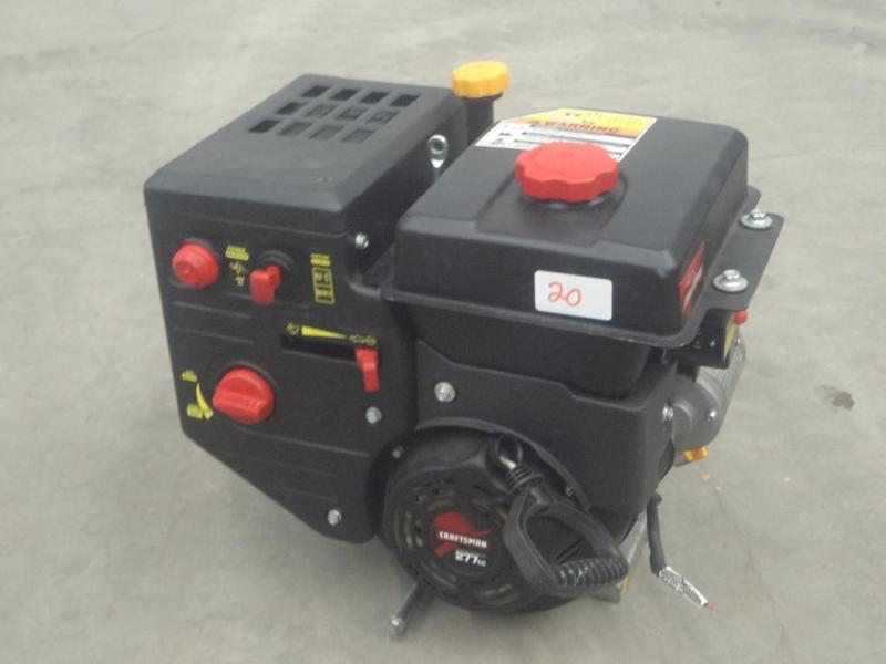 lot 20 image: Like New Craftsman 277cc OHV Engine...