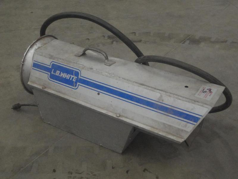lot 48 image: L.B. White LP Heater With Hose &...