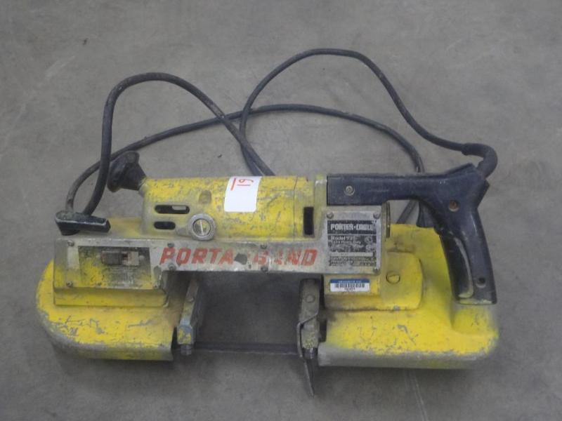 lot 61 image: Porta-Band Porter Cable 1725 Portab...