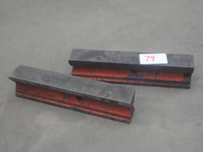 lot 79 image: (2) 10" Allis Chalmers Steel B...