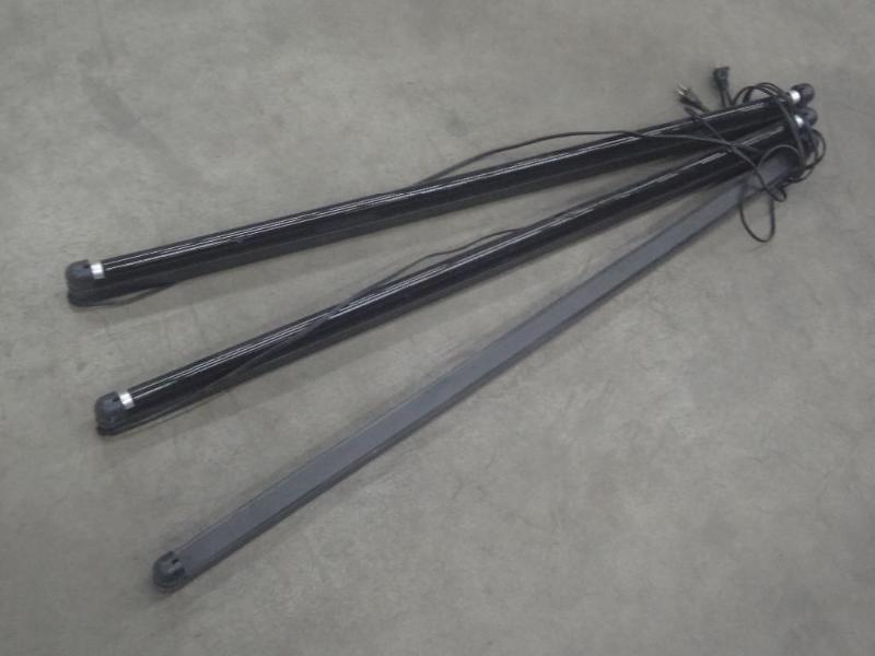 lot 94 image: (3) 48" Lights--(2) Have Black...