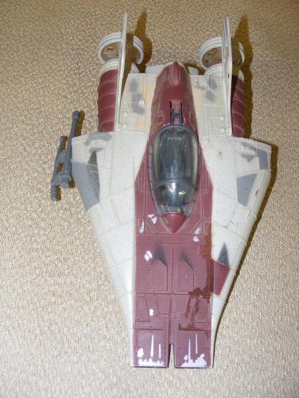 lot 44 image: Star Wars A-Wing Vehicle Hasb...