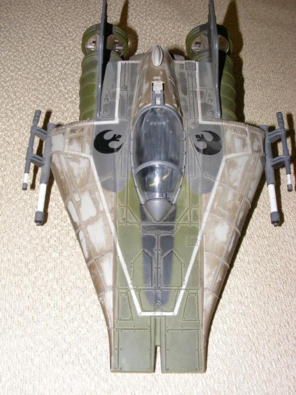 lot 47 image: Star Wars A-Wing Vehicle Hasb...
