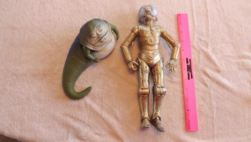 lot 75 image: Lot of Two Star Wars Figures...