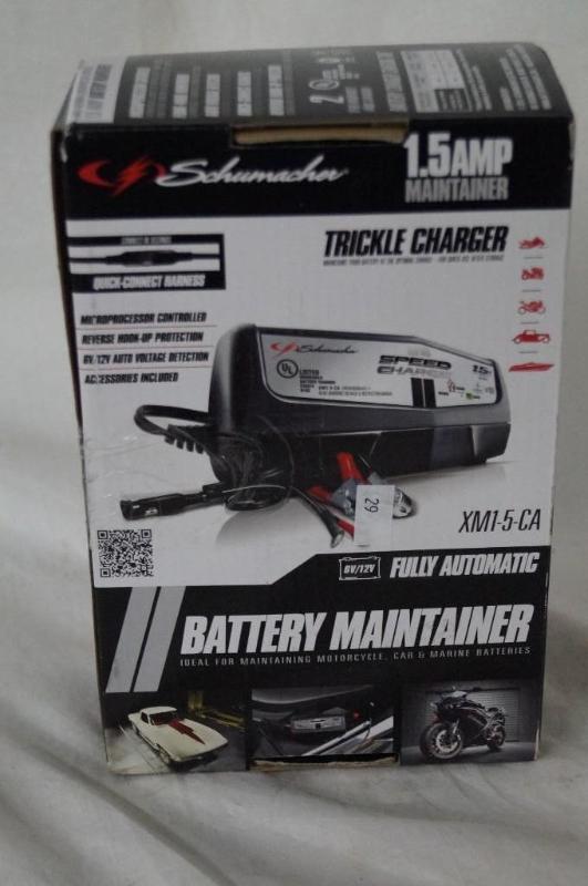 Schumacher Battery Maintainer XM1-5...