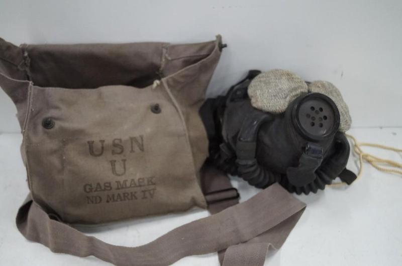 USN gas mask...