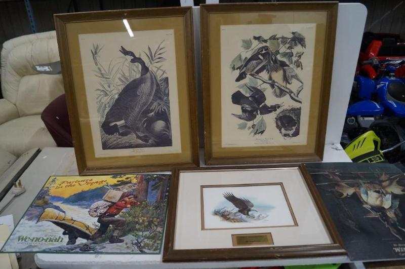 Lot of 5 paintings...