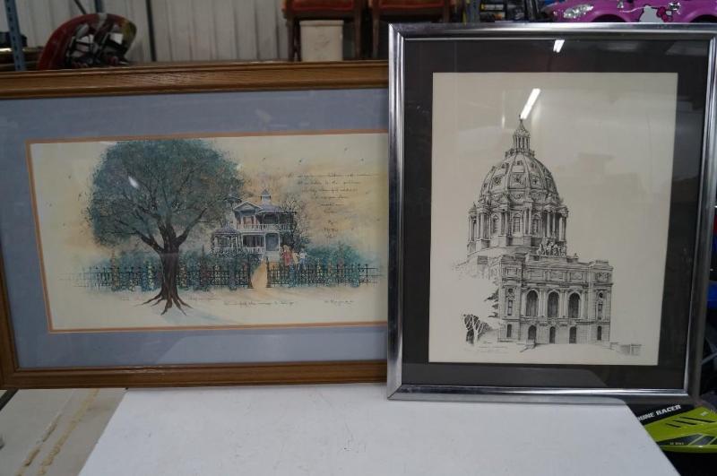 Lot of two paintings...