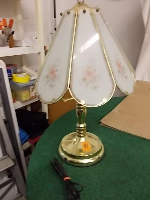 lot 41 image: Brass Lamp 22" Tall...