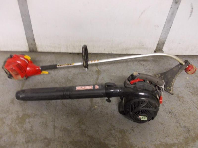 lot 8 image: Craftsman 25cc Blower, Homelite&nbs...