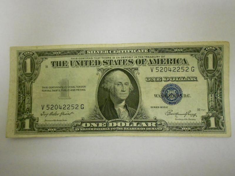 $1.00 Silver Certificate,Series 193...