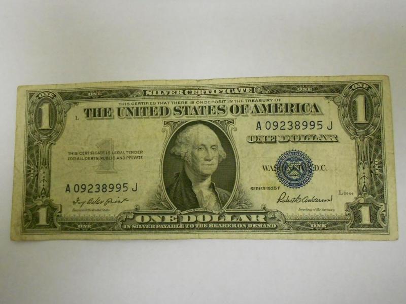$1.00 Silver Certificate,Series 193...