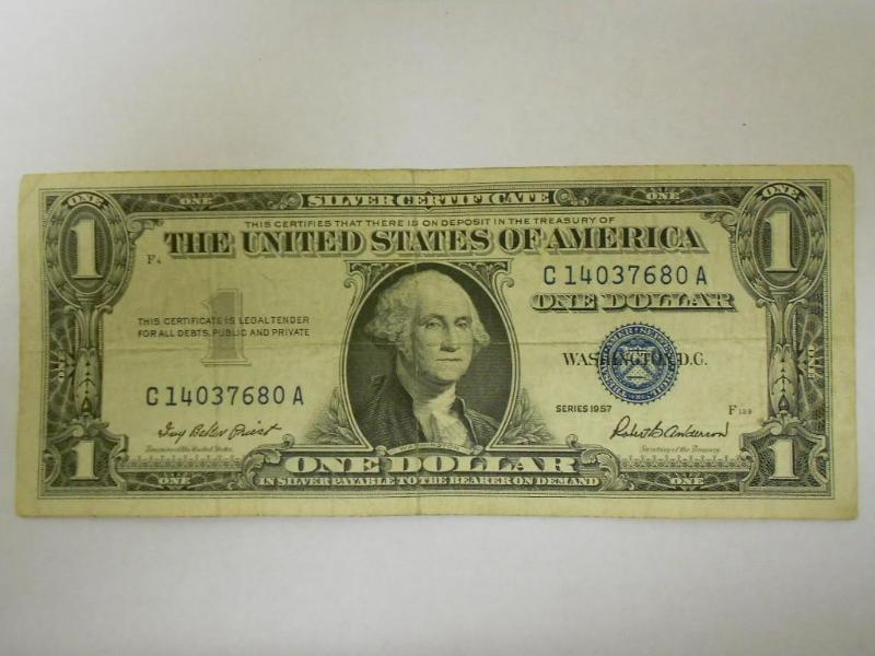 $1.00 Silver Certificate,Series 195...