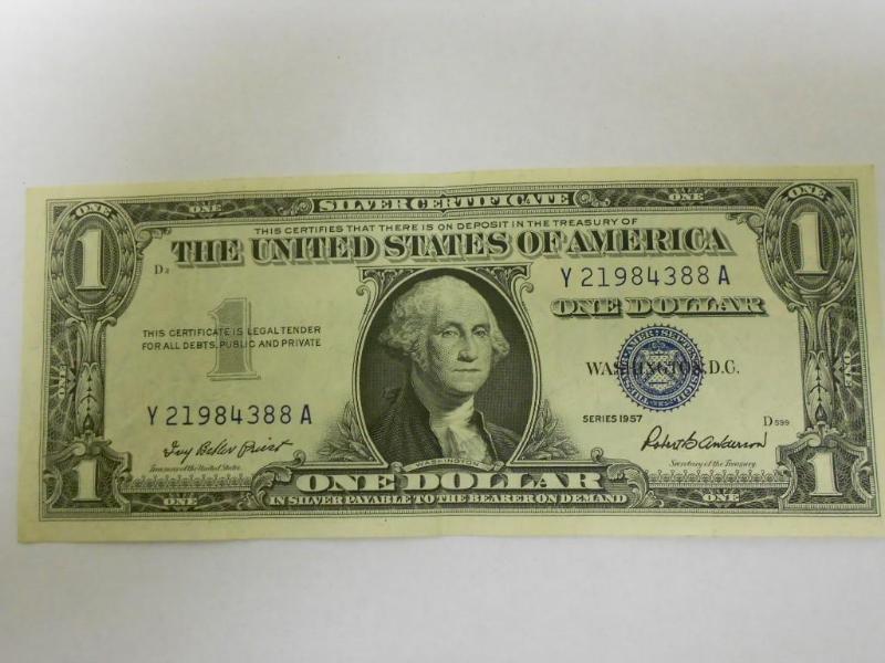$1.00 Silver Certificate,Series 195...