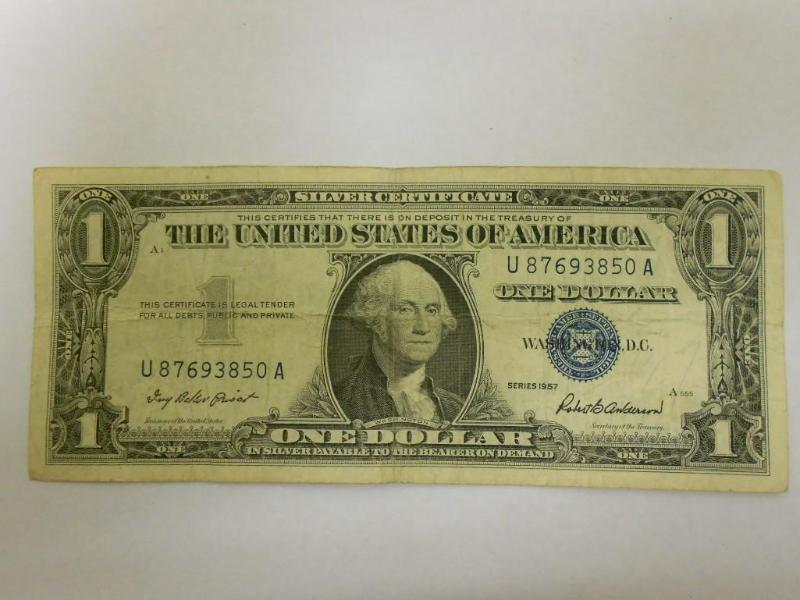 $1.00 Silver Certificate,Series 195...
