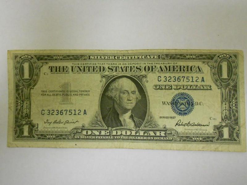 $1.00 Silver Certificate,Series 195...