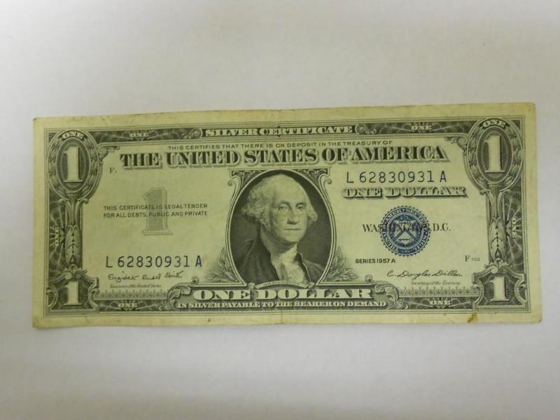 $1.00 Silver Certificate,Series 195...