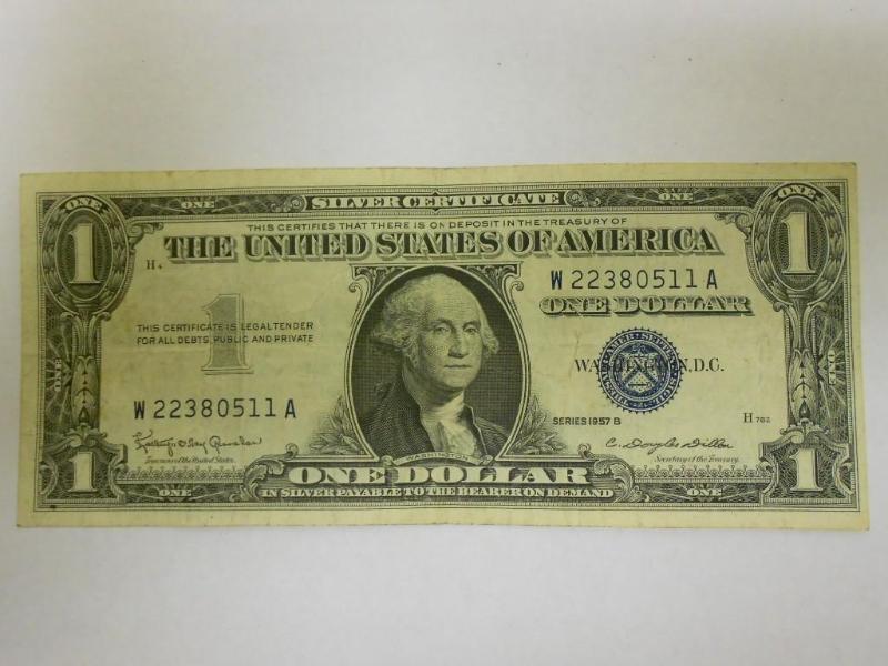 $1.00 Silver Certificate,Series 195...