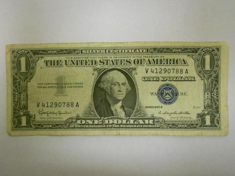 $1.00 Silver Certificate,Series 195...