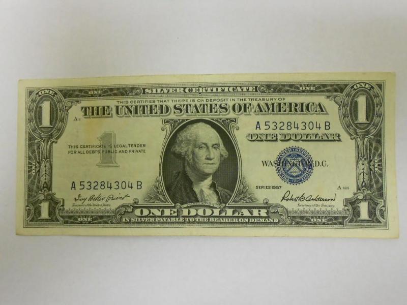 $1.00 Silver Certificate,Series 195...