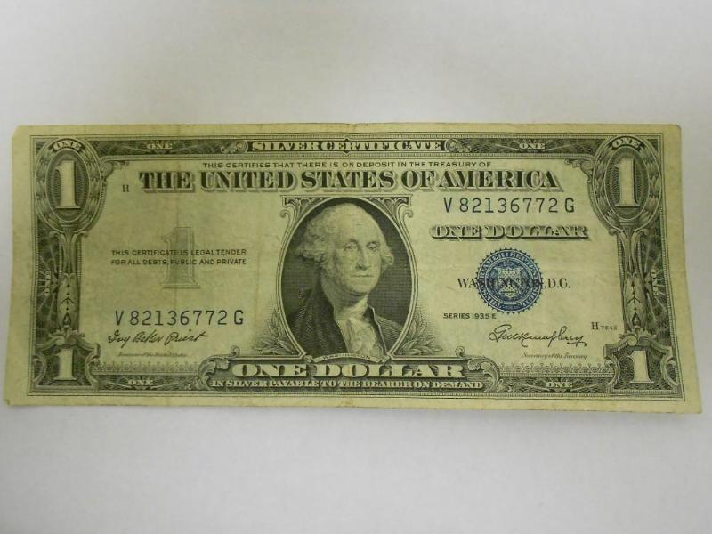 $1.00 Silver Certificate,Series 193...