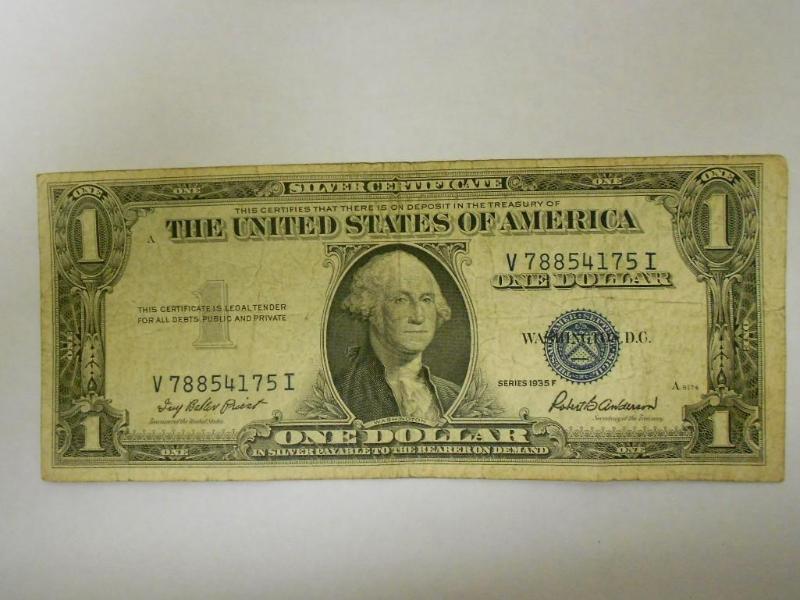 $1.00 Silver Certificate,Series 193...