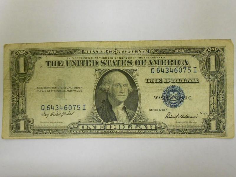 $1.00 Silver Certificate,Series 193...
