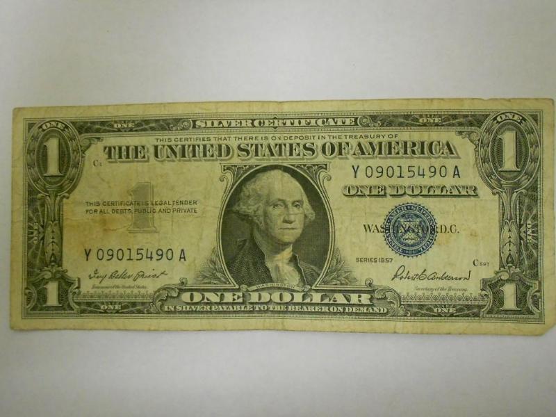 $1.00 Silver Certificate,Series 195...