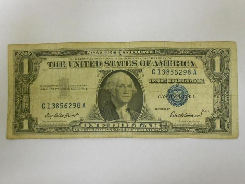 $1.00 Silver Certificate,Series 195...