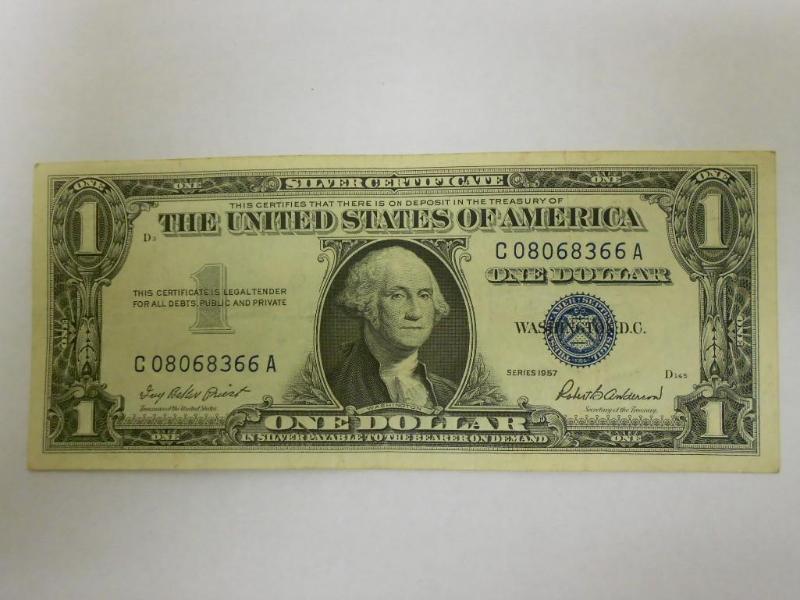 $1.00 Silver Certificate,Series 195...