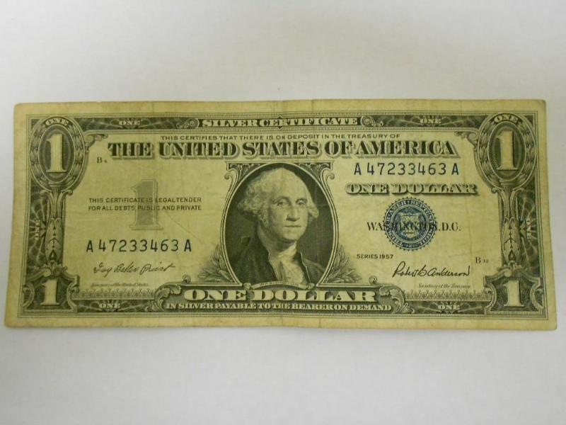 $1.00 Silver Certificate,Series 195...